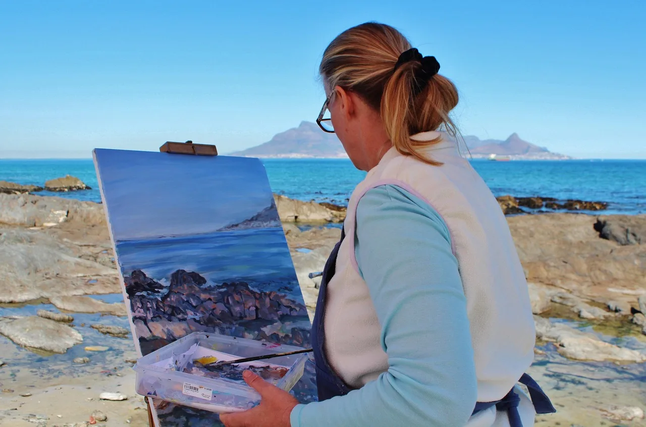 artist, painter, painting, oil painting, landscape painting, easel, to dye, paint brush, focused, painter, painter, painter, painter, painter, focused. How to claim artist residency expenses on your Canadian tax return under CRA rules