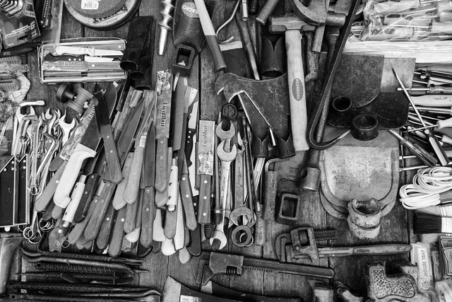 tools, knives, wrenches, drills, cutting tools, metal, assorted, assorted tools, assortment, black and white, monochrome, tools, tools, tools, tools, tools. 4 things to understand about workshop travel supplies