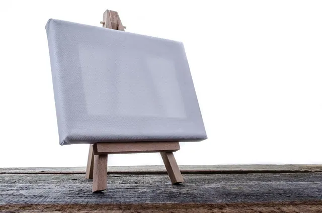 paintings, stand, artist, isolated, billboard, white, sketching, tool, blank, new, easel, studio, canvas, genre, drawing, paint, shape, equipment, support, creativity, exhibition, 