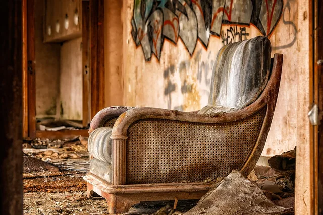 chair, furniture, lost places, old, seating, decay, broken, pforphoto, the atmosphere, transience, graffiti, old building, empty, clutter, dirt, destruction, ailing, dilapidated, shabby, to sit, relax, comfortable, abandoned places, chair, chair, chair, chair, chair, furniture, furniture, graffiti. Five creative retreat mistakes and the checks that catch them