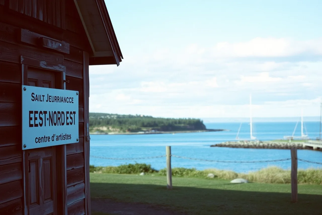 Est-Nord-Est residency building in Saint-Jean-Port-Joli, Quebec (Bilingual and Indigenous-led residencies in Canada, language and cultural protocols)
